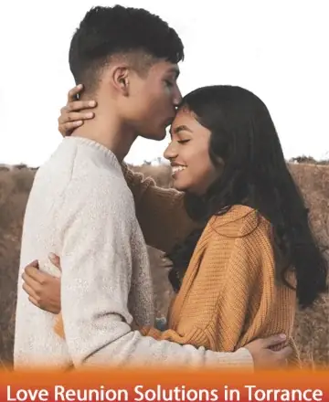 In a serene embrace under the open sky, two hearts connect with gentle warmth and profound understanding. Their shared moment radiates peace and unity, symbolizing love’s timeless journey and the power of heartfelt connections. Love reunion solutions in Torrance.