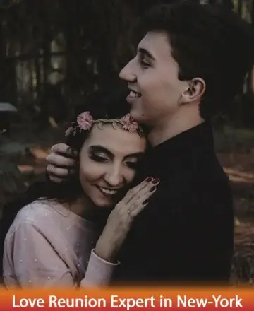 In the gentle embrace of nature’s quiet sanctuary, two souls find solace and warmth in each other’s arms. The serenity of their connection speaks volumes, echoing a timeless bond filled with love and understanding. Love reunion expert in New York.