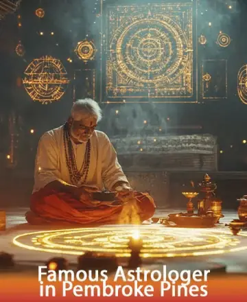 In a serene setting filled with the gentle glow of sacred symbols, a wise figure sits in quiet contemplation. The ambiance speaks of ancient wisdom and a deep connection to the universe, offering a space of peace and understanding. Astrologer in Pembroke Pines.