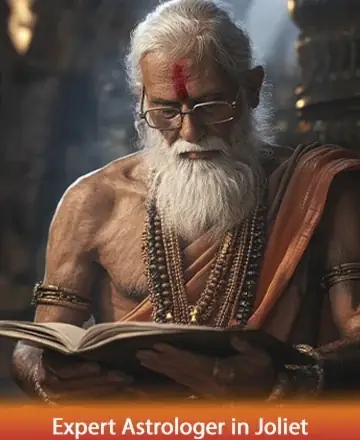 In the tranquil glow of wisdom, a serene soul finds solace in sacred texts. Draped in flowing robes, his presence exudes warmth and understanding, inviting you to journey towards inner peace and clarity. Trust in the gentle guidance of astrology. Expert astrologer in Joliet.
