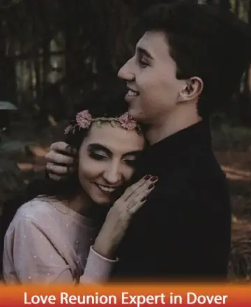 In a serene embrace, two souls find solace and warmth amidst nature’s gentle whispers. Their smiles speak of deep connection and trust, enveloped in a cocoon of love and understanding. This tender moment reflects the beauty of shared journeys. Love reunion expert in Dover.