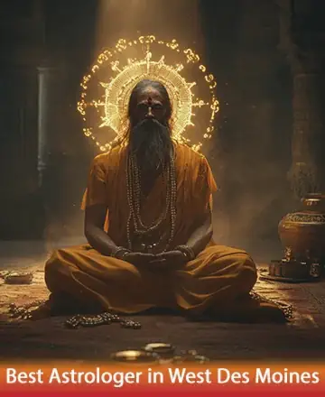 In a serene sanctuary bathed in golden light, a wise figure sits in tranquil meditation, surrounded by an aura of peace and harmony. This image radiates spiritual depth and calm, inviting you to explore inner wisdom and serenity. Spiritual guidance in West Des Moines.