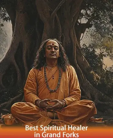 In the serene embrace of nature, a wise healer sits in tranquil meditation, radiating warmth and timeless wisdom. His presence is a gentle reminder of inner peace and spiritual harmony. Discover the path to your true self with energy healing in Grand Forks.