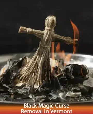 In the gentle glow of sacred flames, a woven figure stands as a symbol of release and renewal. Surrounding ashes whisper stories of transformation, offering solace and hope. Embrace tranquility and healing, guided by wisdom and warmth. Black magic curse removal in Vermont.