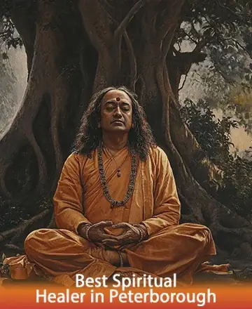 In the embrace of ancient, whispering trees, a serene figure radiates tranquility and wisdom. His gentle presence offers a sanctuary for the soul, inviting you to find peace and clarity within. Experience the harmony of spiritual healing in Peterborough.