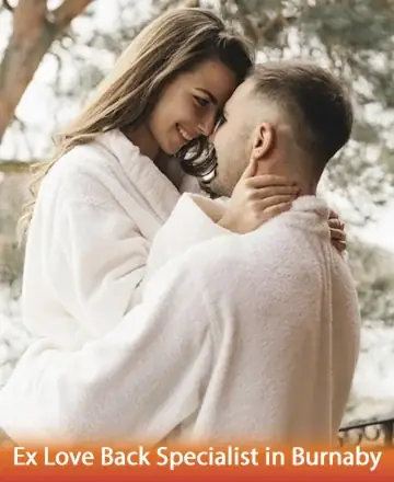 In a serene embrace, two souls find warmth and solace, wrapped in the gentle glow of love and understanding. The tender moment under the soft light of nature speaks of hope and rekindled connections. Ex love back specialist in Burnaby.
