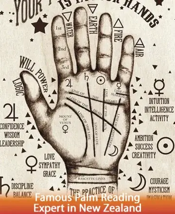 Explore the gentle wisdom etched in the lines of your hand, a map guiding you through life's journey with grace and balance. Each line whispers secrets of love, ambition, and courage, offering a comforting embrace of understanding and insight. Palm reading in New Zealand.