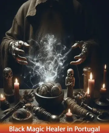 In the gentle glow of candlelight, a serene presence weaves a tapestry of mystical energy, inviting tranquility and introspection. Surrounded by ancient symbols and the warmth of flickering flames, there is a sense of profound wisdom and healing. Black magic healer in Portugal.